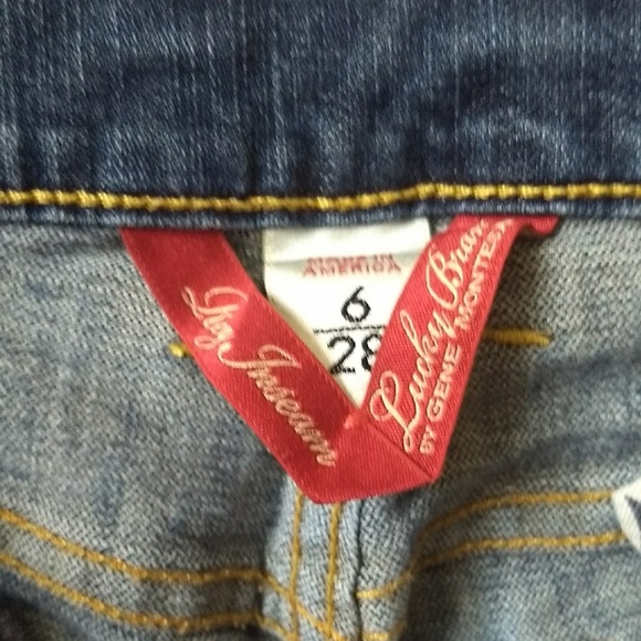 Lucky Brand Sweet and Low Jeans 6/28 - Picture 4 of 8